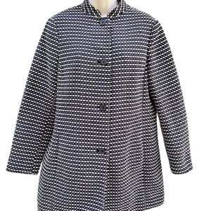 Anne Klein Black and White Blazer